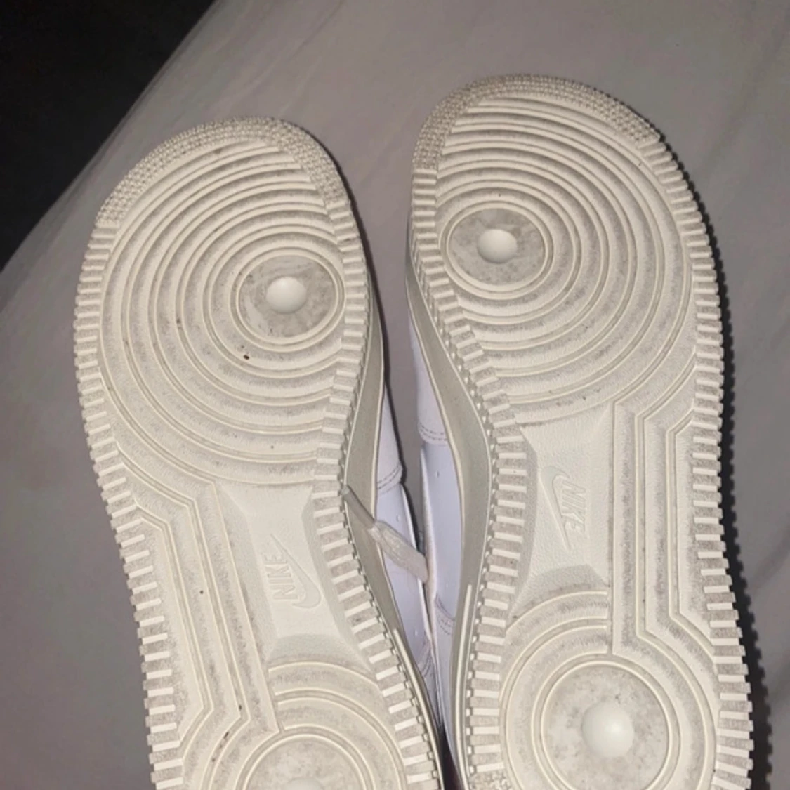 Beige Nike Air Force sneakers - 1