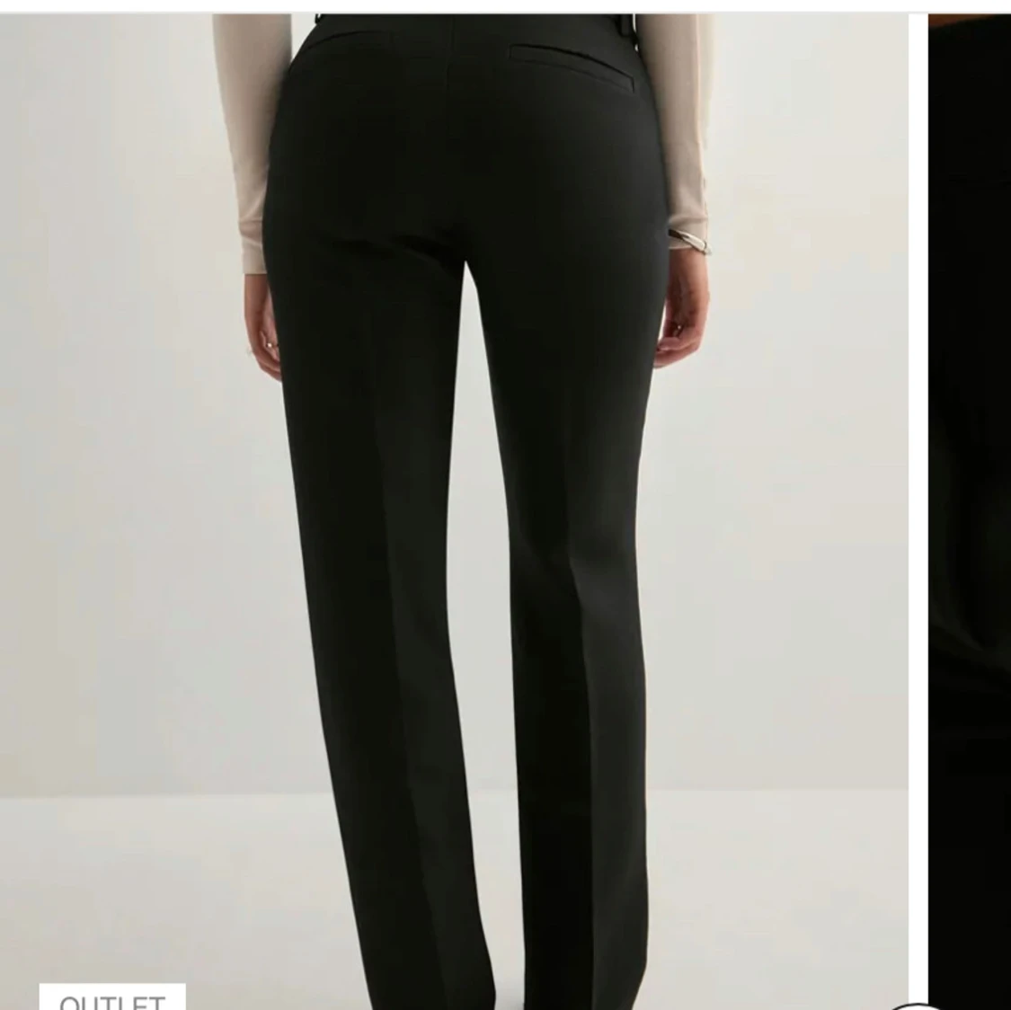 Low waist straight leg pants Nelly  - 1