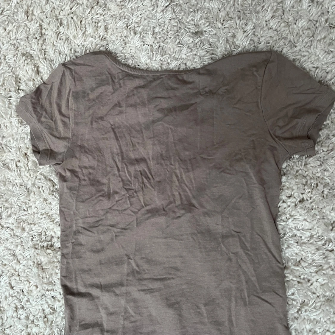 Beige backless T-shirt från 157 - 1