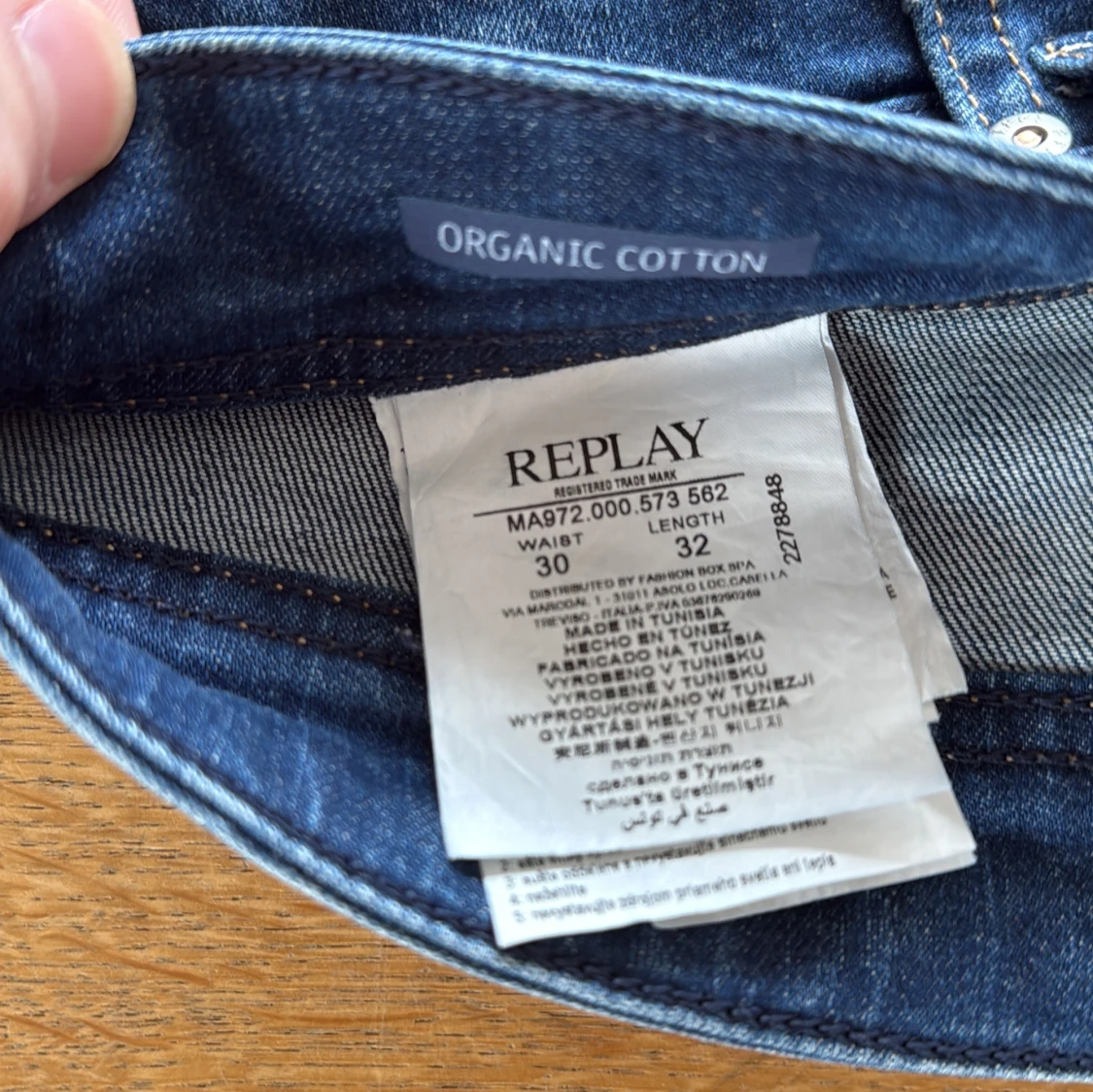 Blåa replay jeans - 4