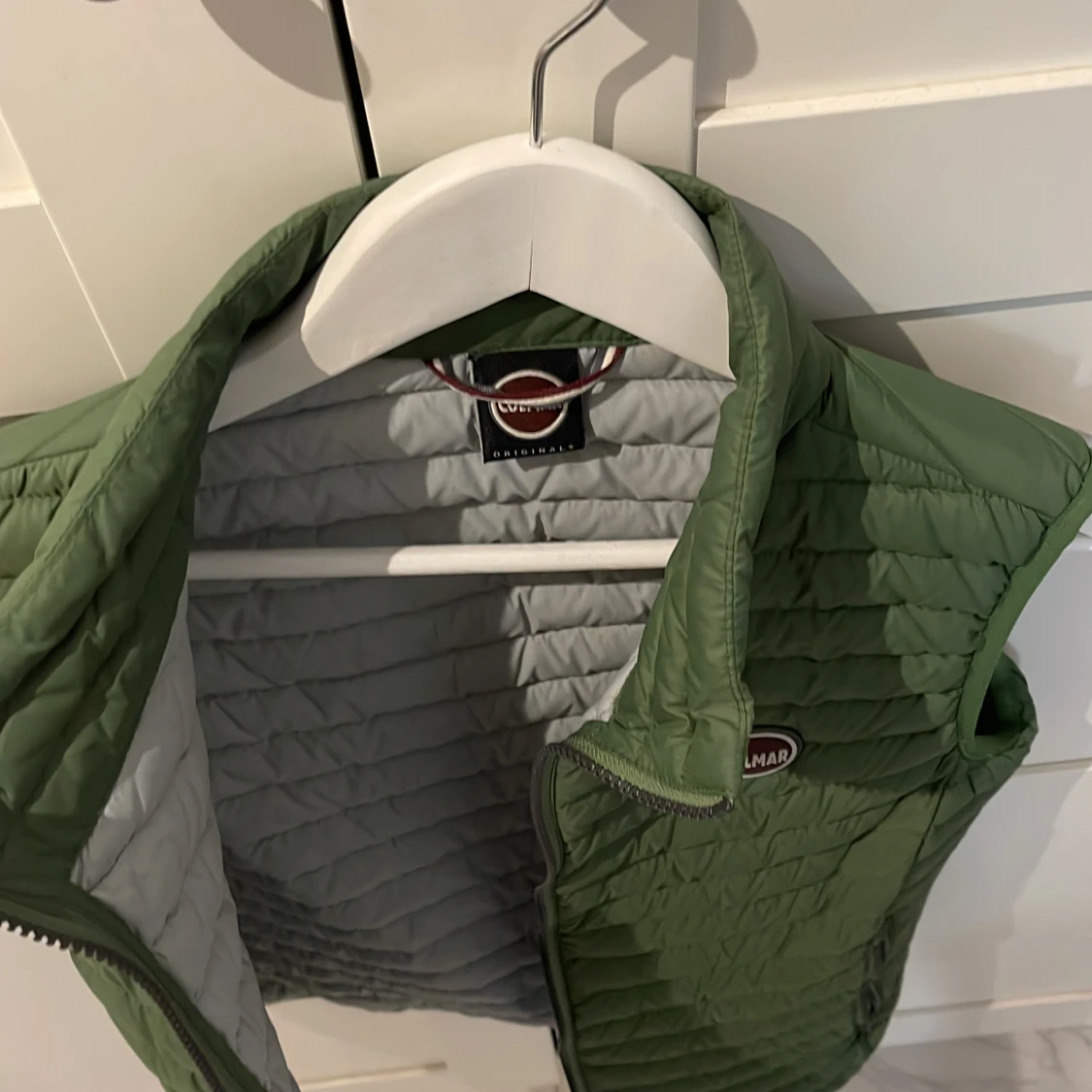 Grön quiltad väst från Colmar - 2