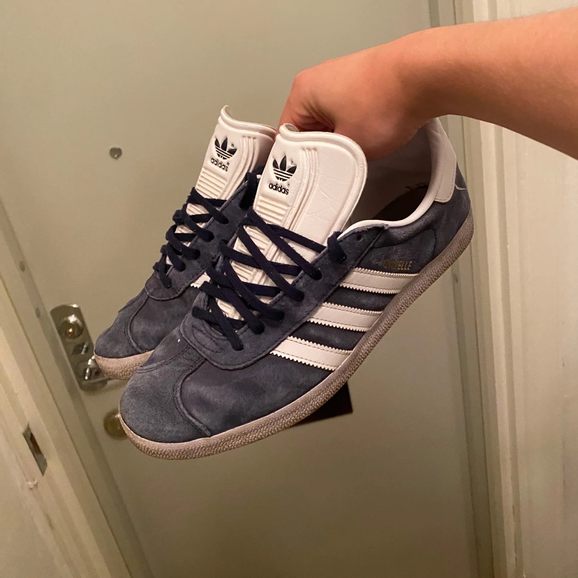 Blå Adidas gazelle sneakers - 3