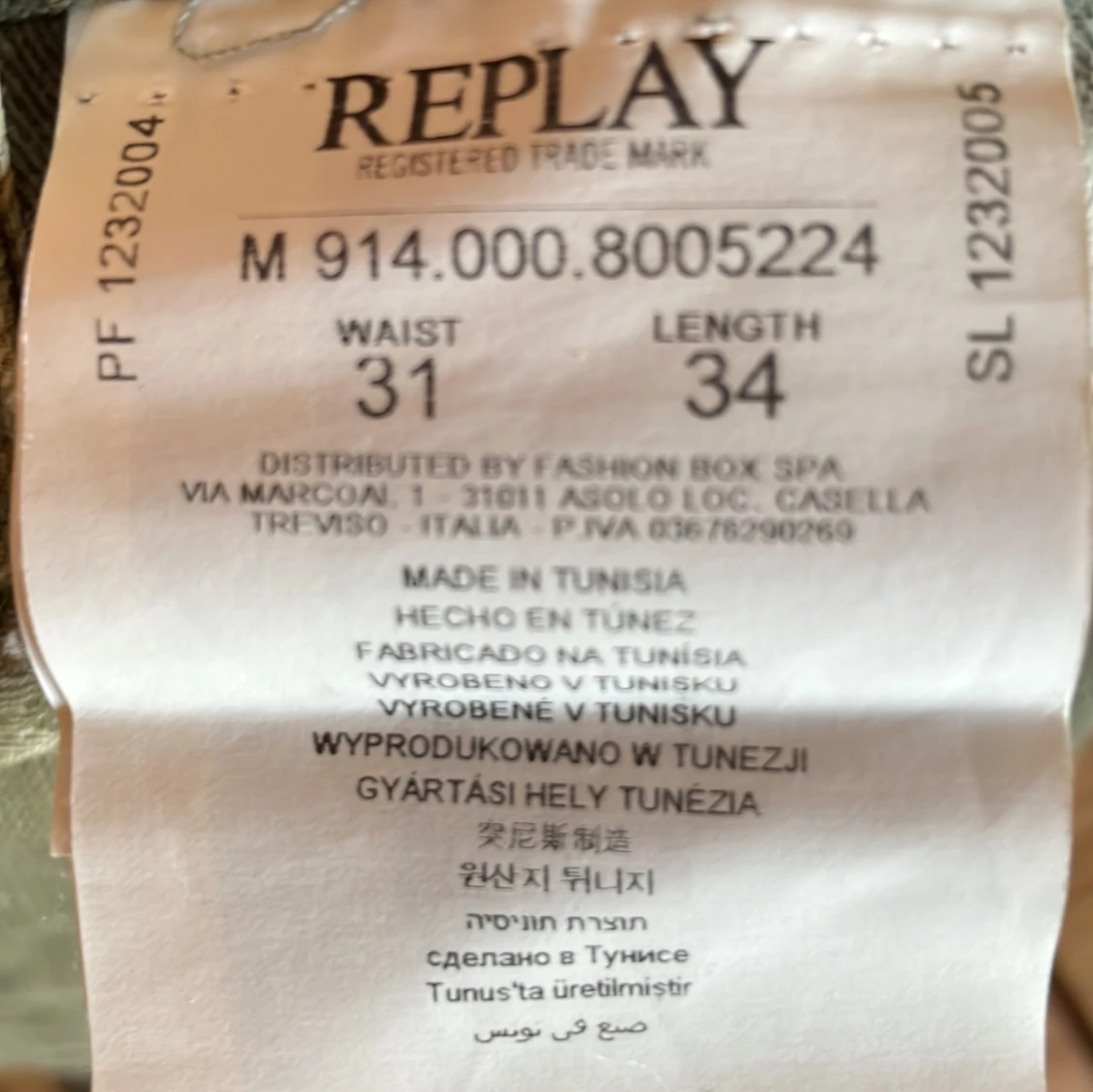 Replay Anbass gröna jeans - 4