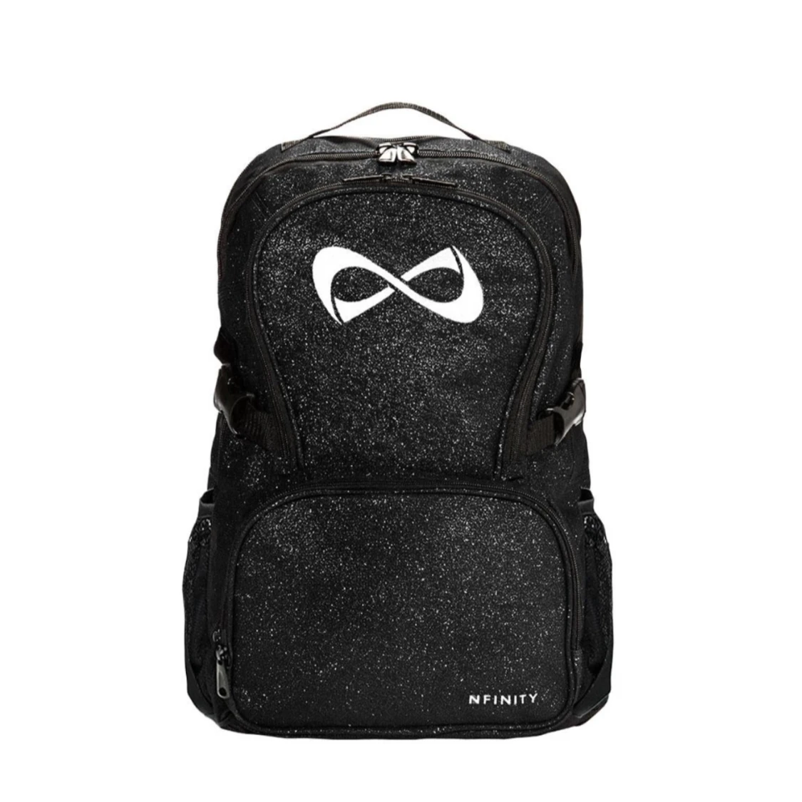 Svart glittrig ryggsäck från Nfinity