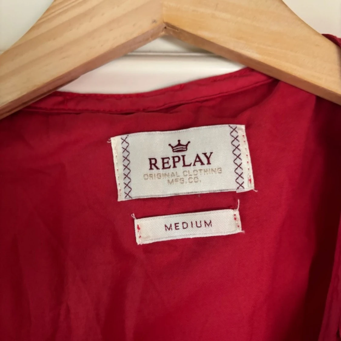 Röd omlottklänning från Replay M - 1