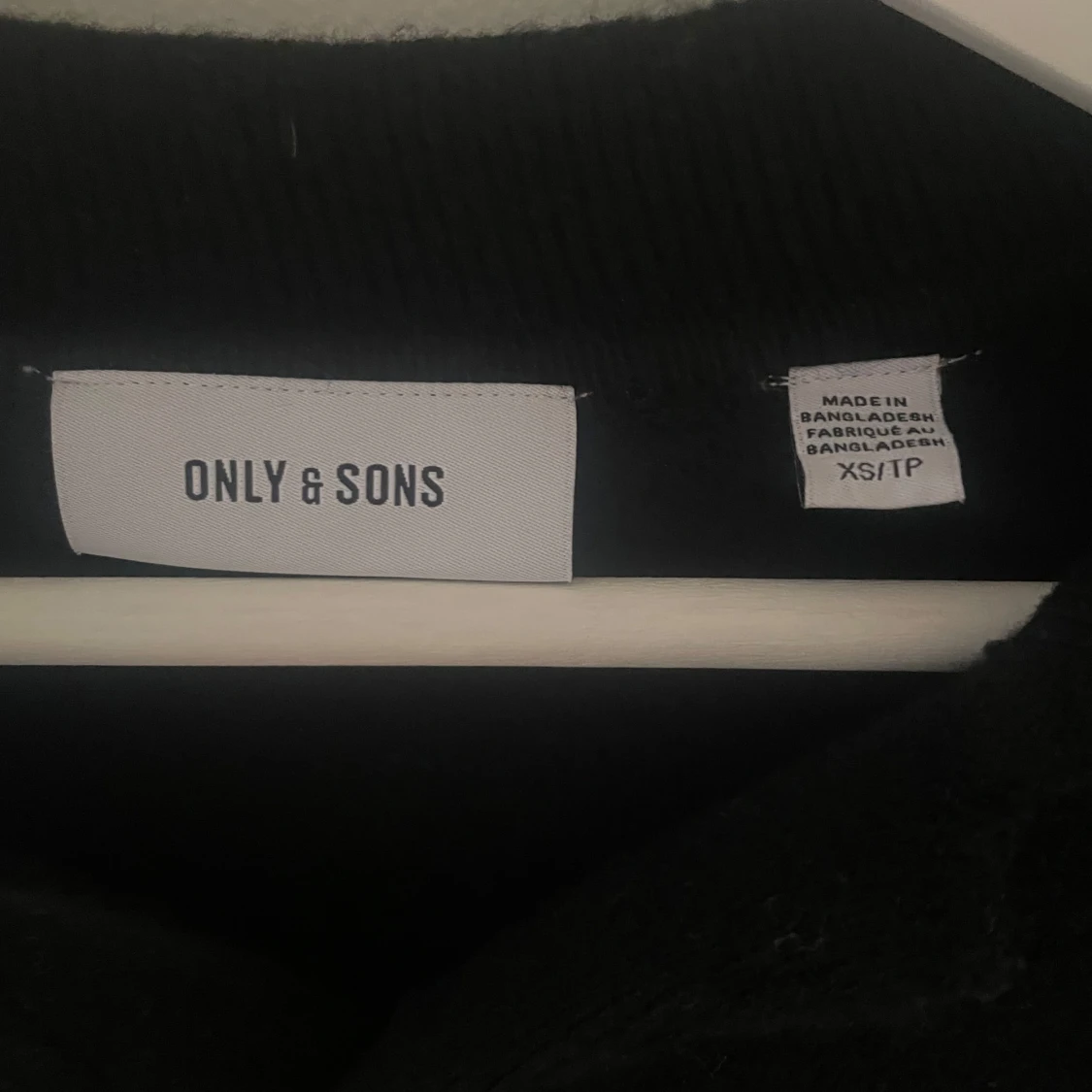 Svart stickad tröja Only & Sons XS - 2