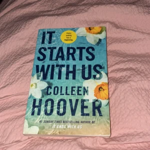 It Starts With Us - En uppföljare till succén 'It Ends With Us'! Perfekt för dig som gillar starka känslor, relationer och spännande vändningar. Boken tar dig med på en känslosam resa om kärlek, nya chanser och att våga börja om. En modern roman som passar unga vuxna.
