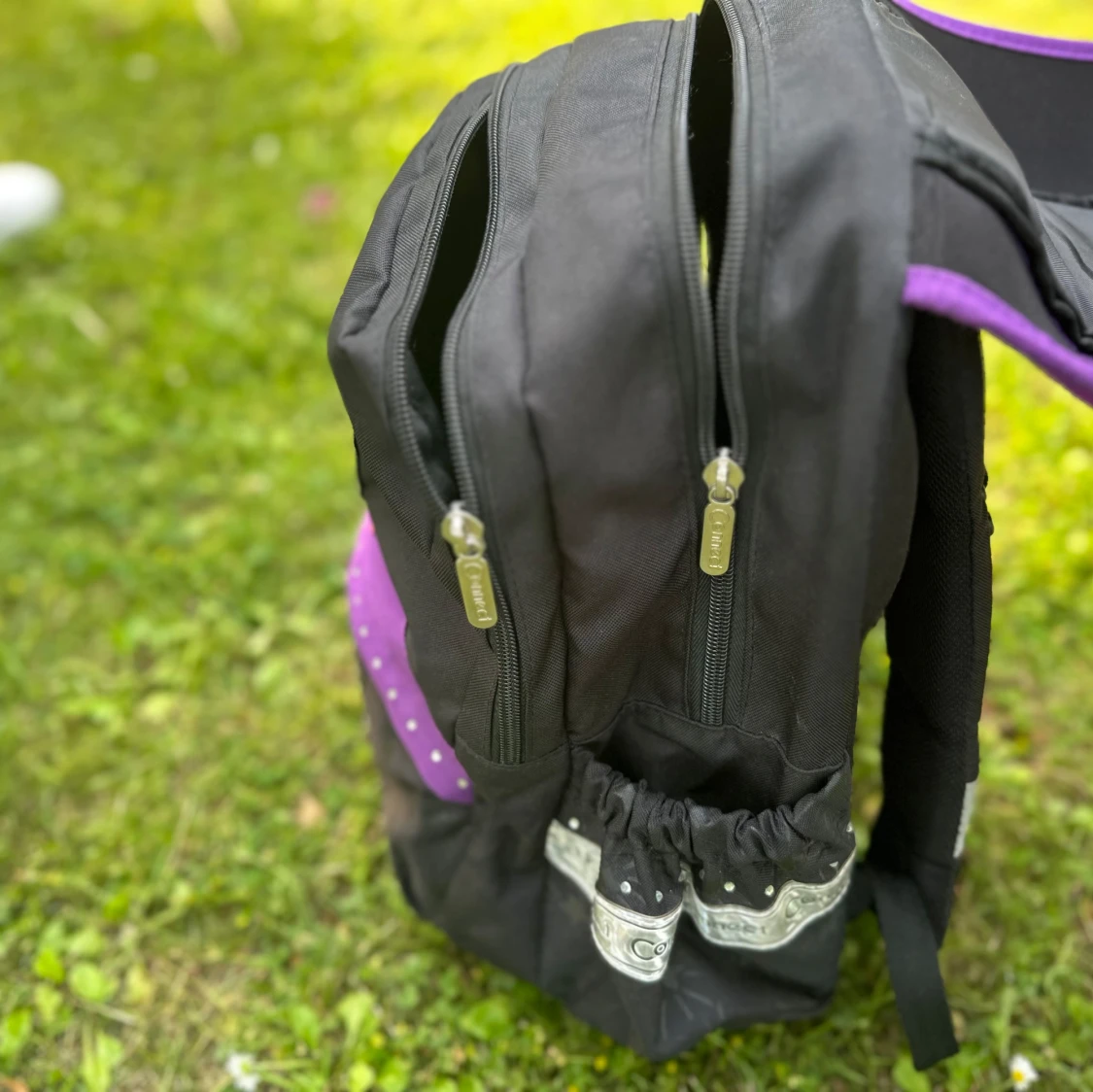 Svart och lila ryggsäck Connect - 2