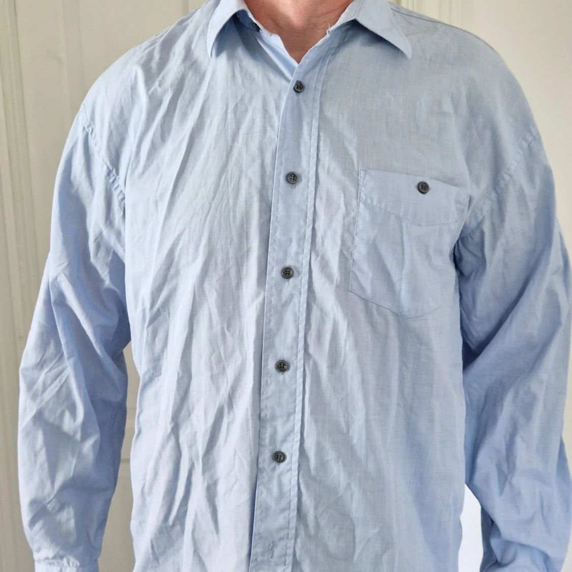 Ljusblå skjorta från Country Club XL