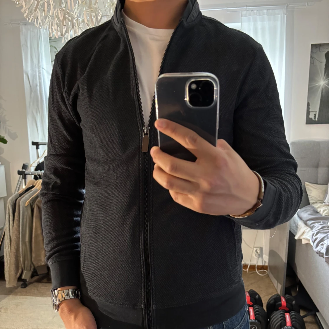 Svart tröja från Dressmann S