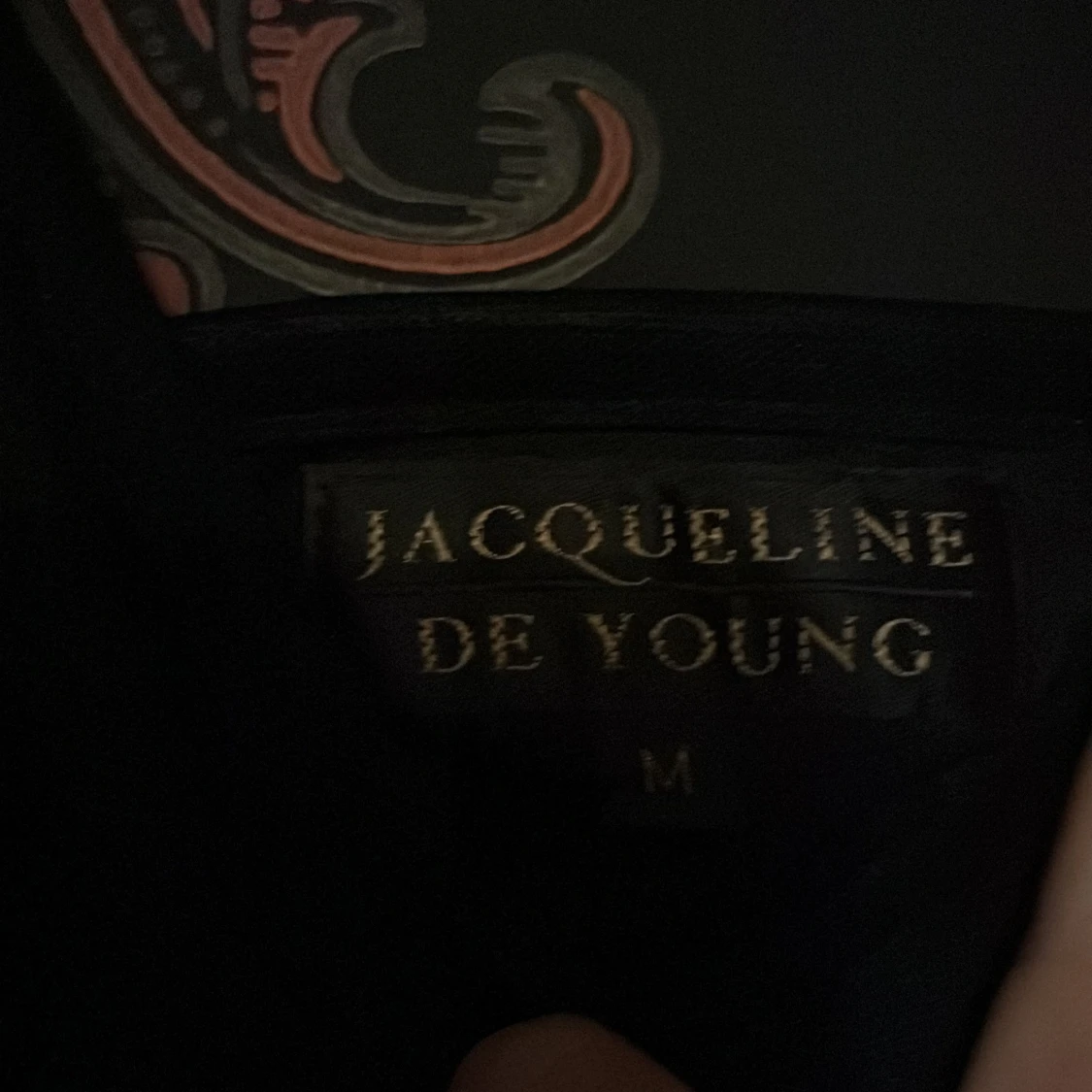 Svart glittrig klänning Jacqueline de Yong - 2