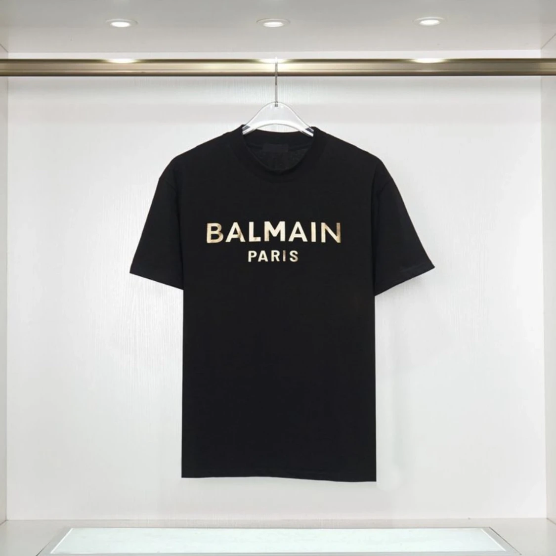 Svart t-shirt från Balmain