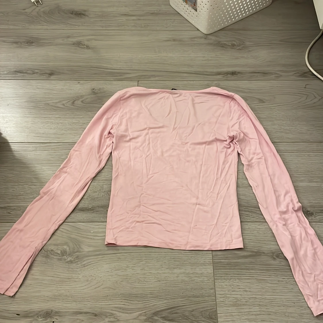 Rosa långärmad topp från Gina Tricot - 1