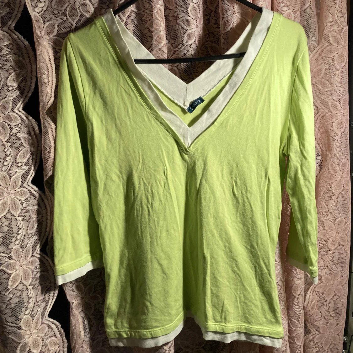 Söt tröja från tidigt 2000-tal vringad