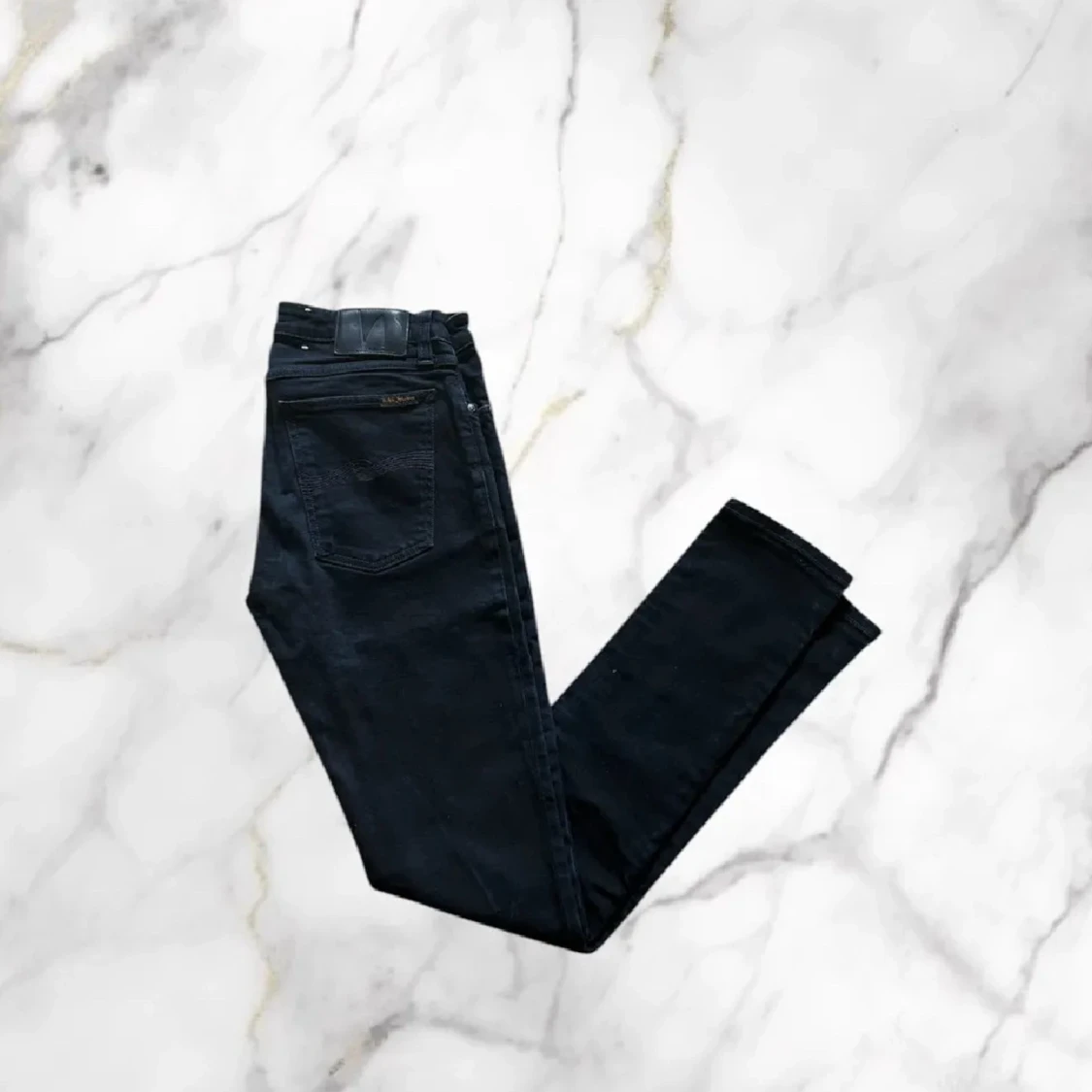 Svarta jeansbyxor från Nudie Jeans - 1