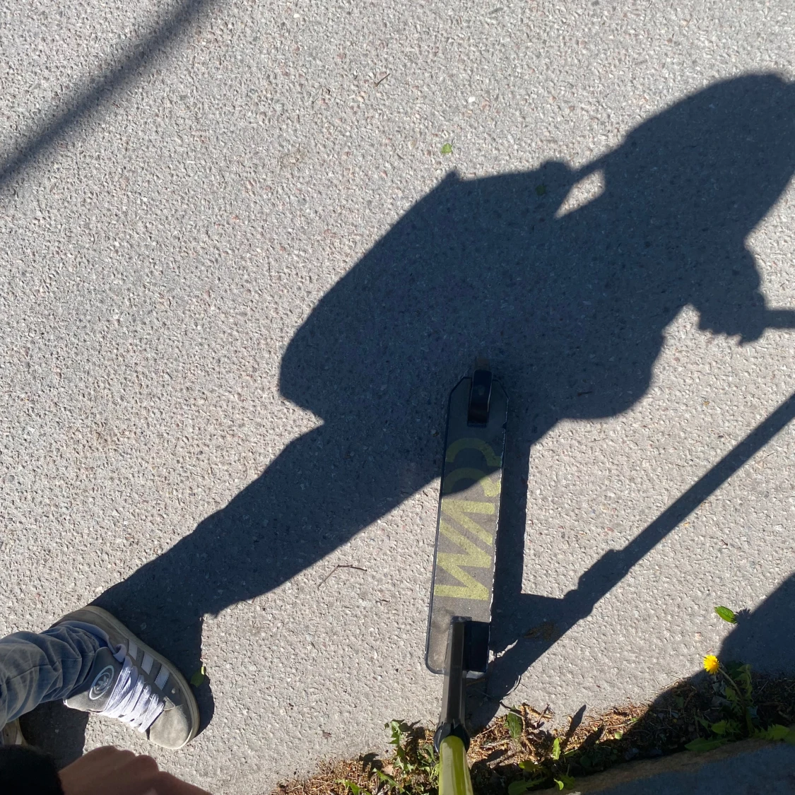 Gul och svart kickbike från Crisp - 4