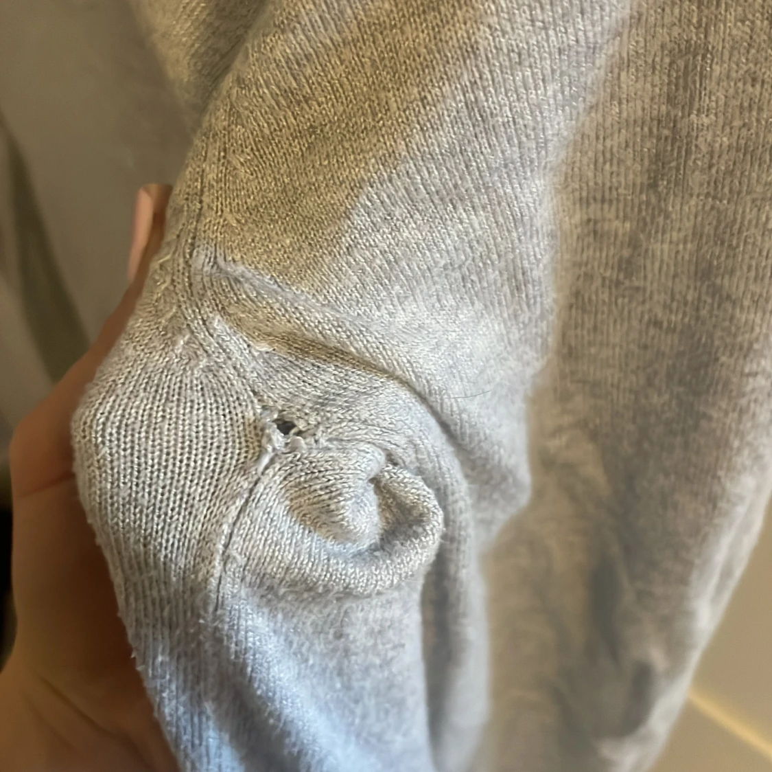 Ljusgrå kofta från 157 - 2