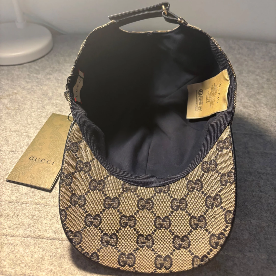 Beige gucci keps - 4