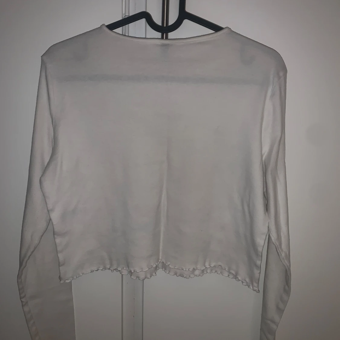 Vit långärmad topp - 4