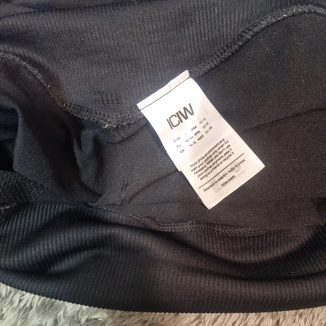 Svarta träningsleggings från ICANIWILL - 2