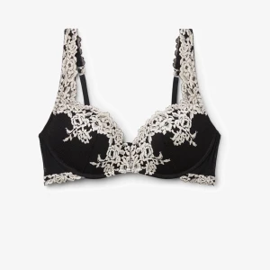 Svart intimissmi bh  - Säljer min intimissmi bh när den inte riktigt passar mig så bra, använd flertal gånger men inga tydliga tecken på slitage💕 