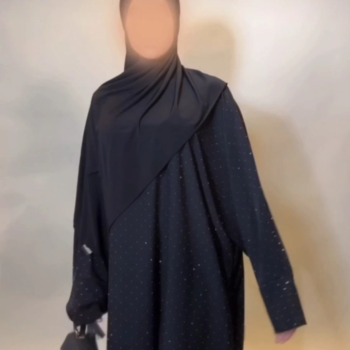Svart abaya - 1