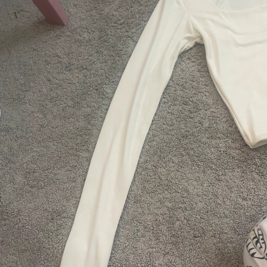 Vit långärmad topp från Amisu - 2