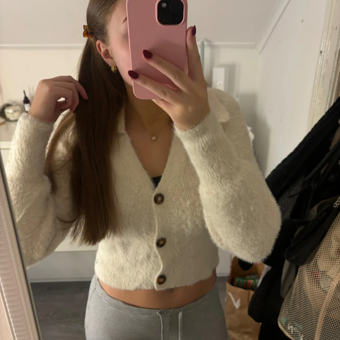 Vit kofta från ADOORE - 1