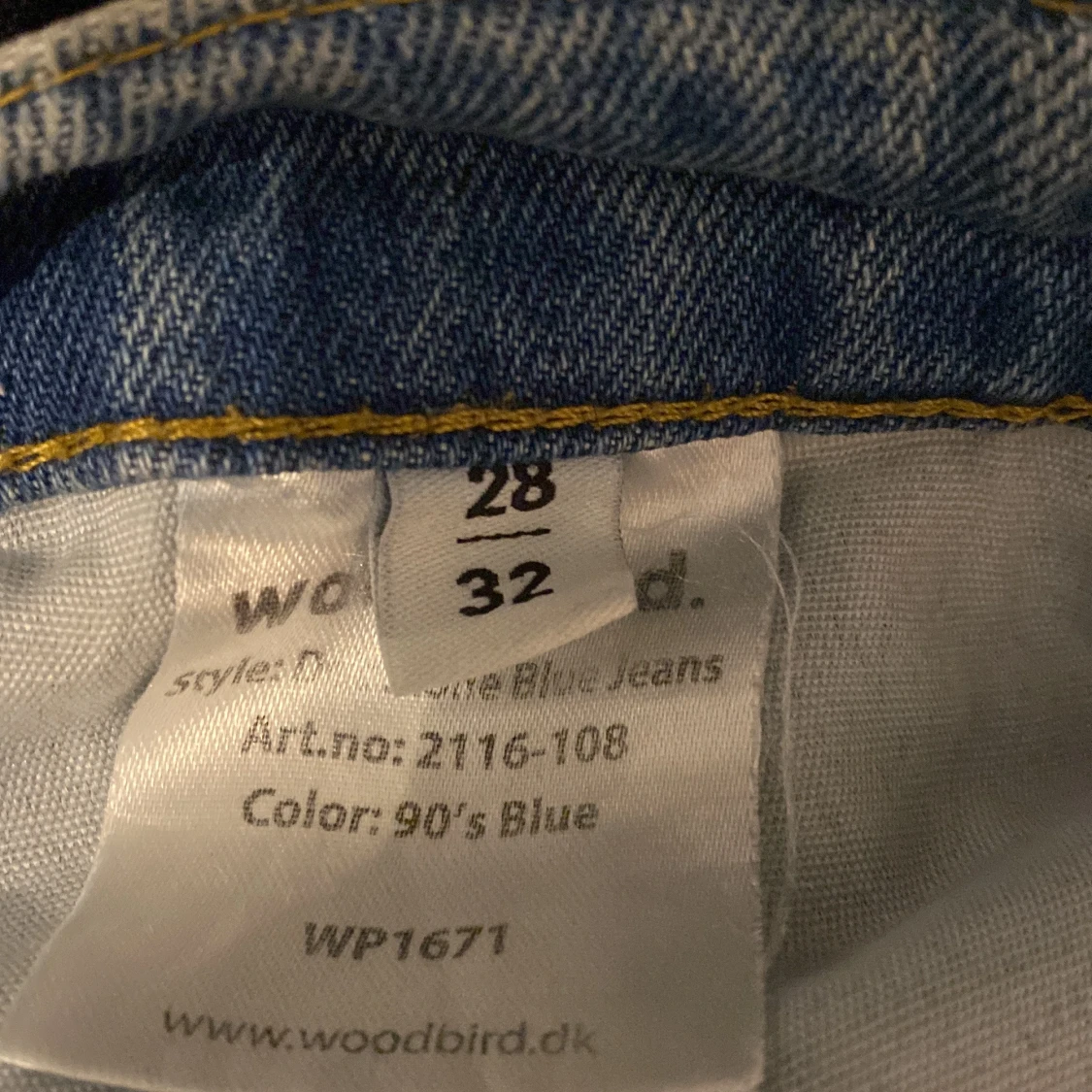 Blå jeans från Woodbird - 2