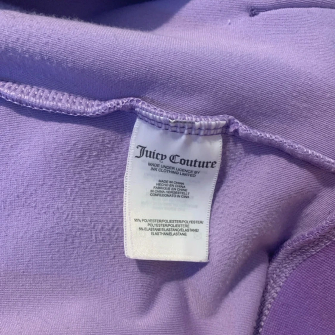 Lila Juicy Couture hoodiejacka - 3