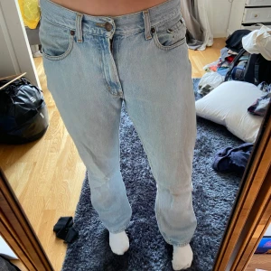 Blåa vintage jeans  - Raka najs jeans