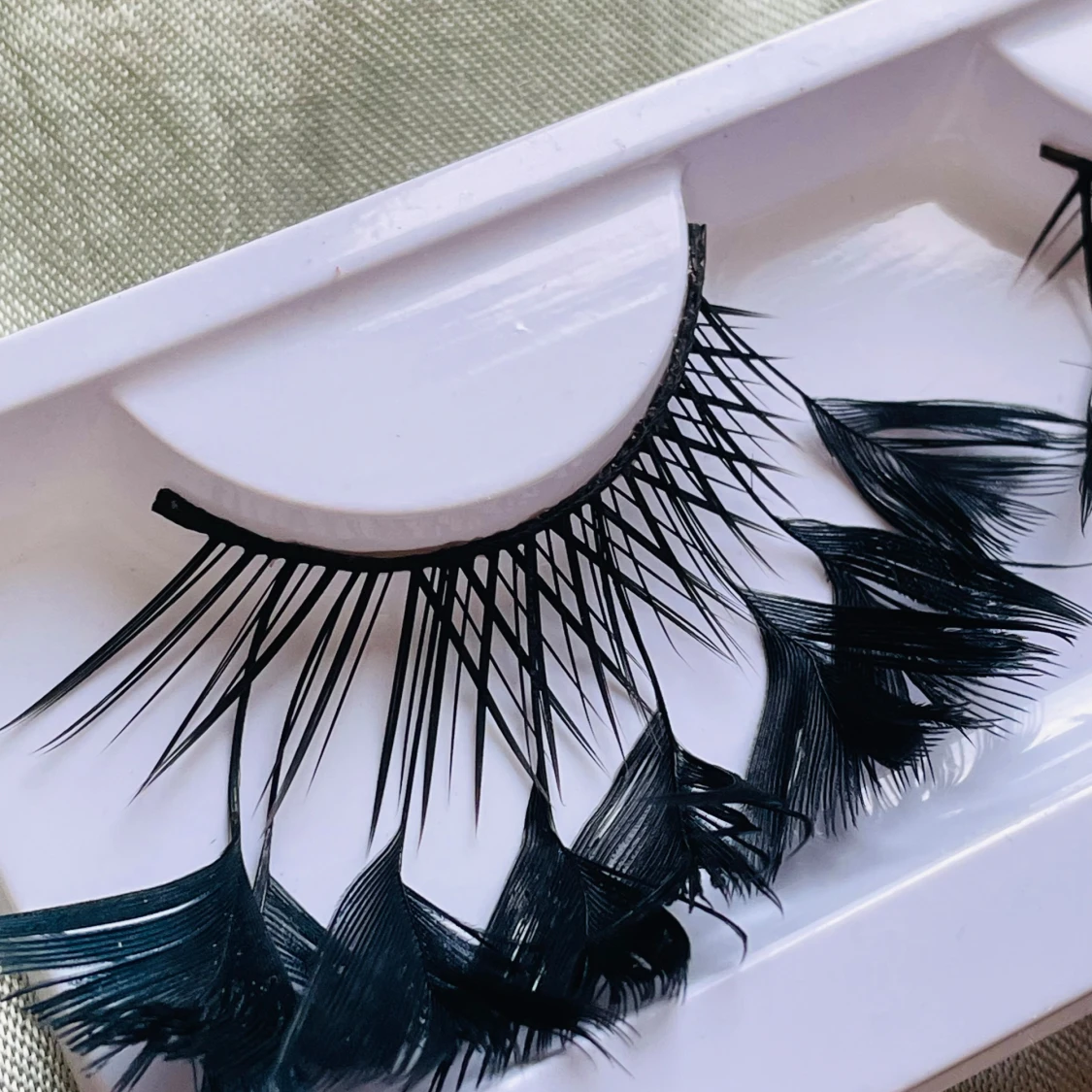 Prisförslag- 1 par Dramatiska lösögonfransar i svart - 2