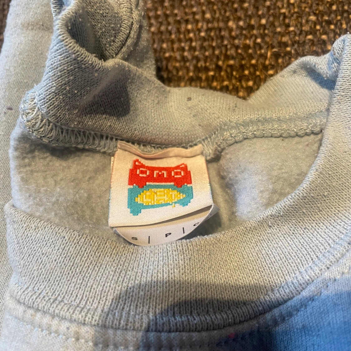 Ljusblå anime-tröja  - 1