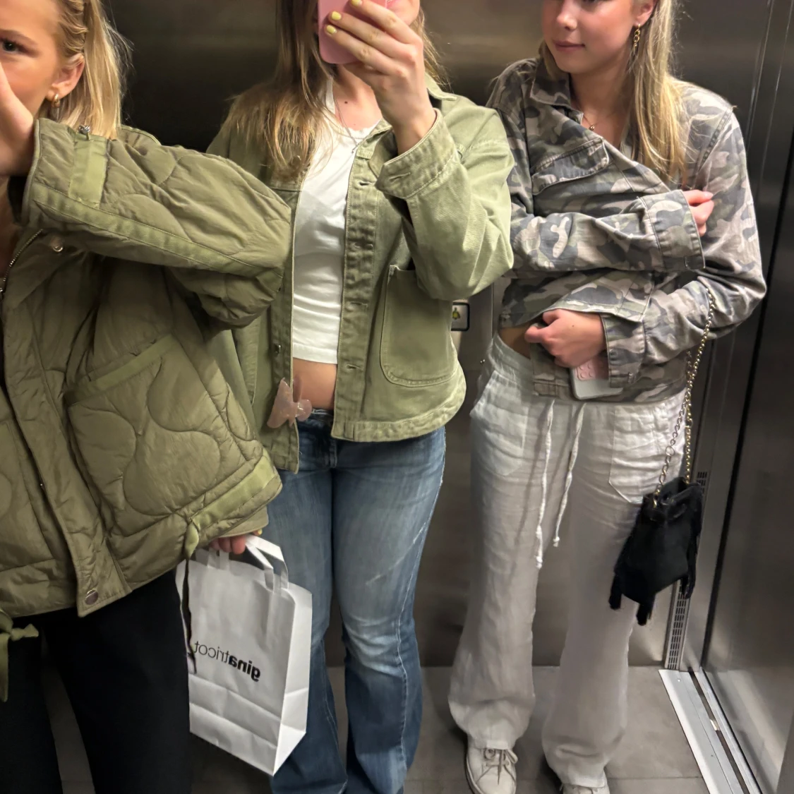 Grön jeansjacka zara - 2