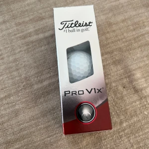 Titleist Pro V1X bollar 3-p - Helt nya vunna på tävling.
