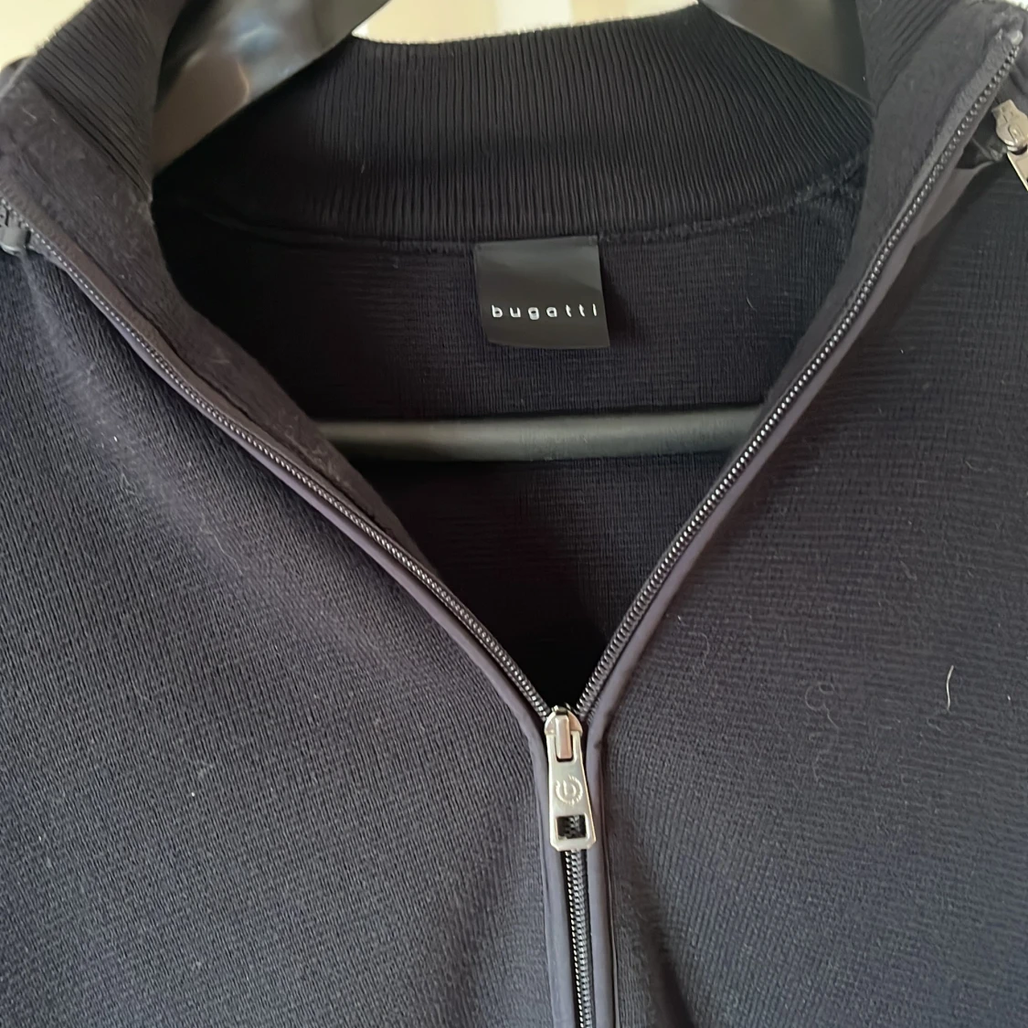 Mörkblå cardigan jacka från Bugatti - 2