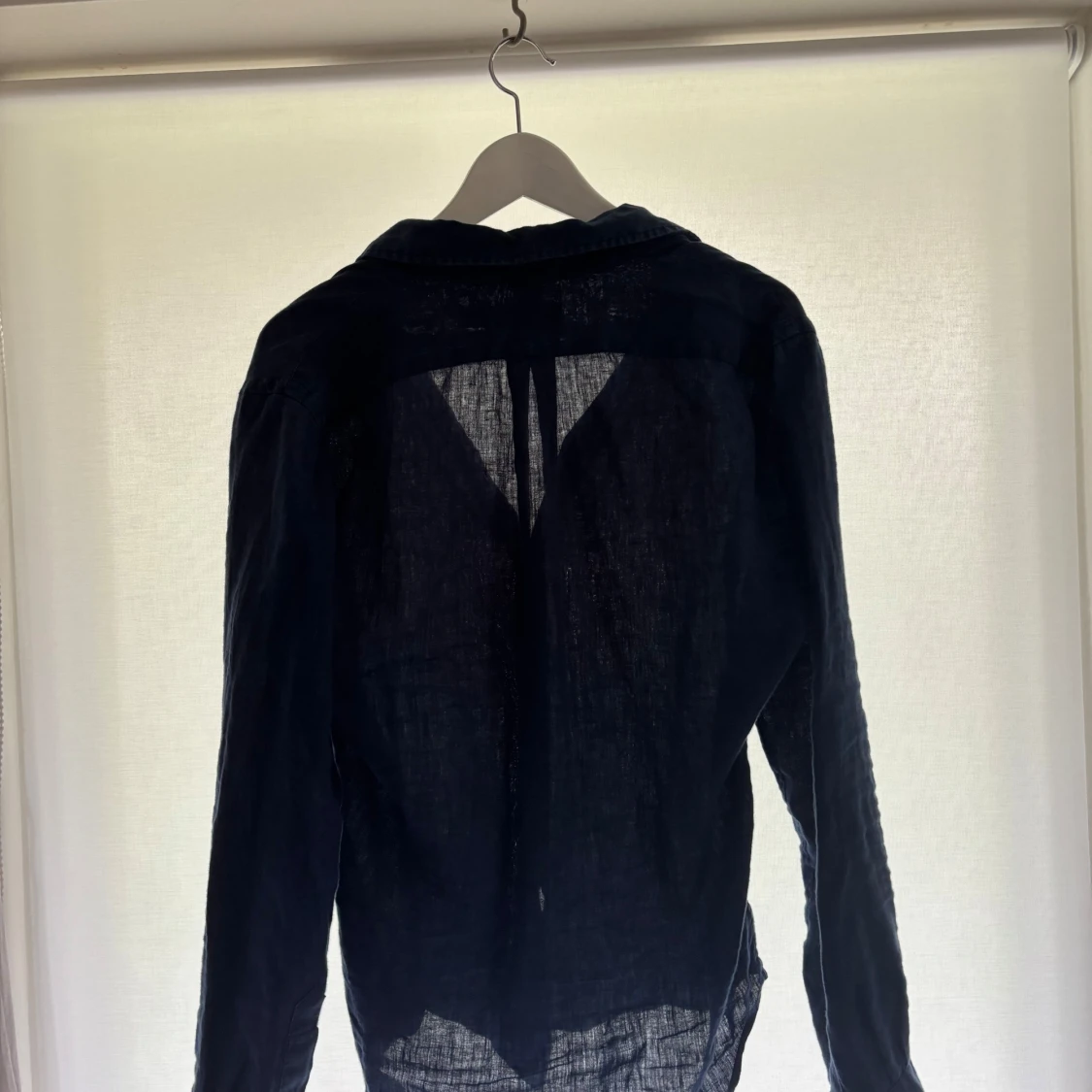 Mörkblå linneskjorta från Polo Ralph Lauren - 1