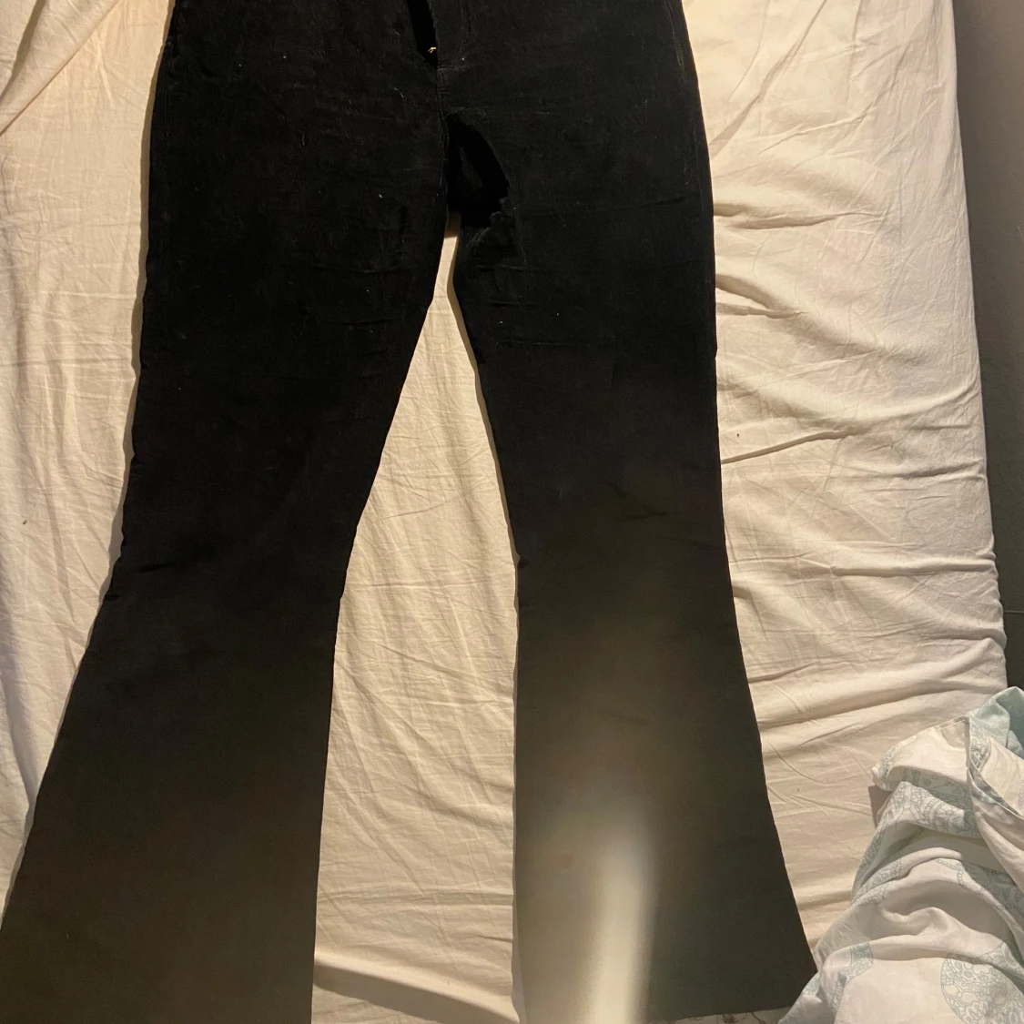 Svarta manchesterbyxor från Hunkydory