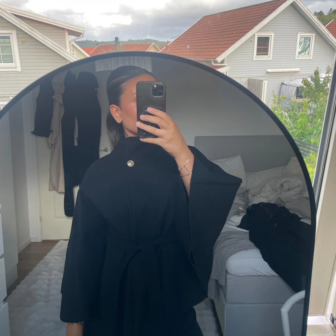 Svart missäy poncho