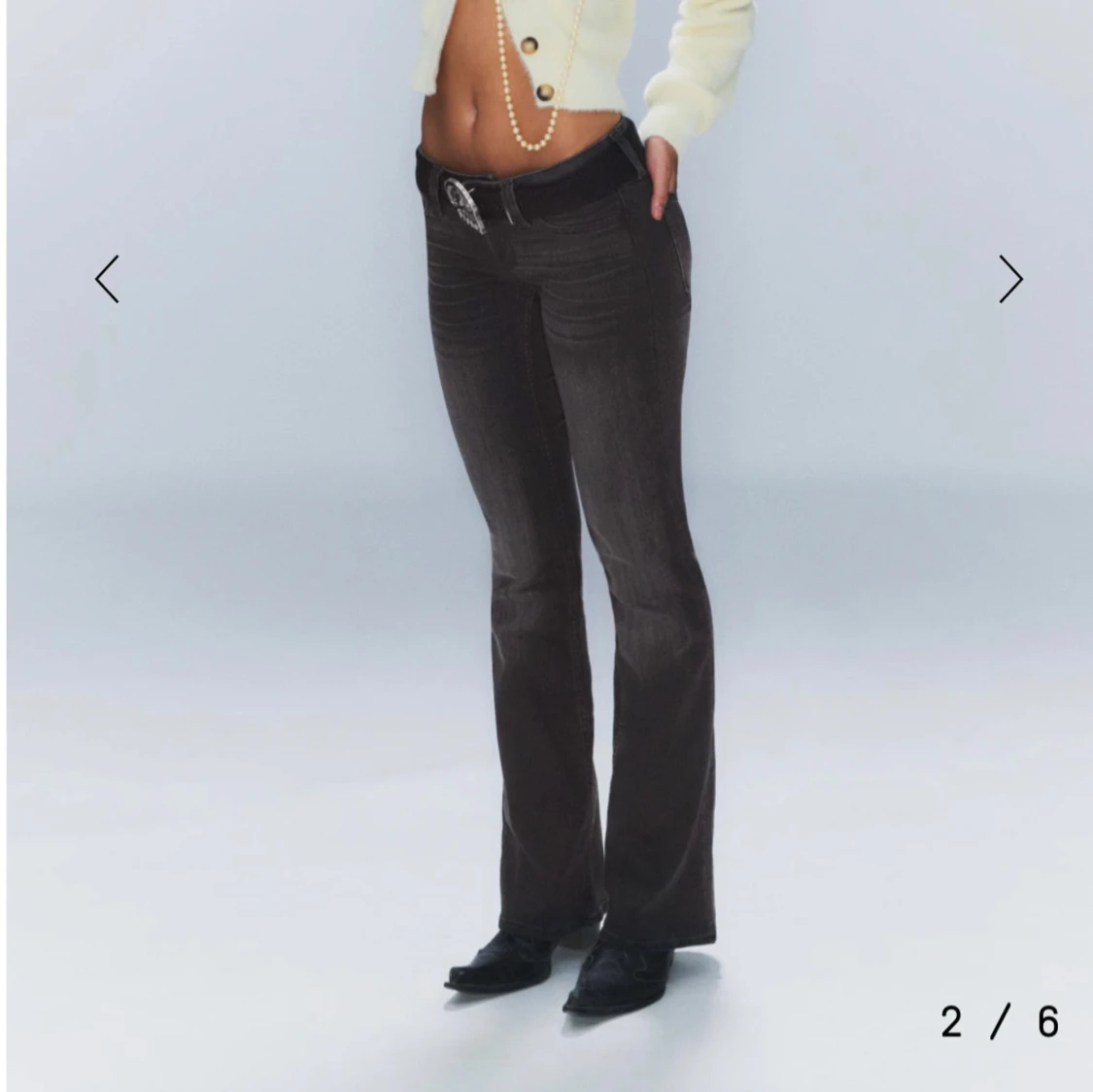  jeans med låg midja - 1