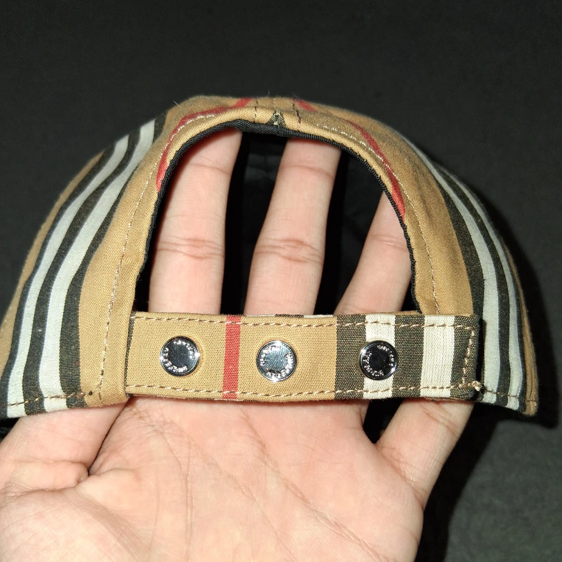 Randig keps från Burberry - 3