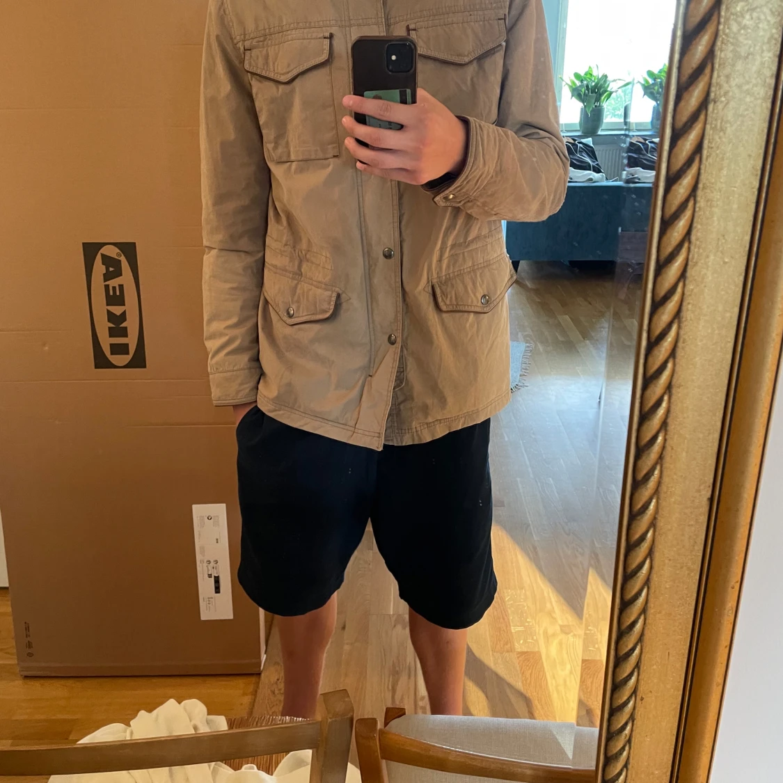 Beige jacka från Massimo Dutti - 3