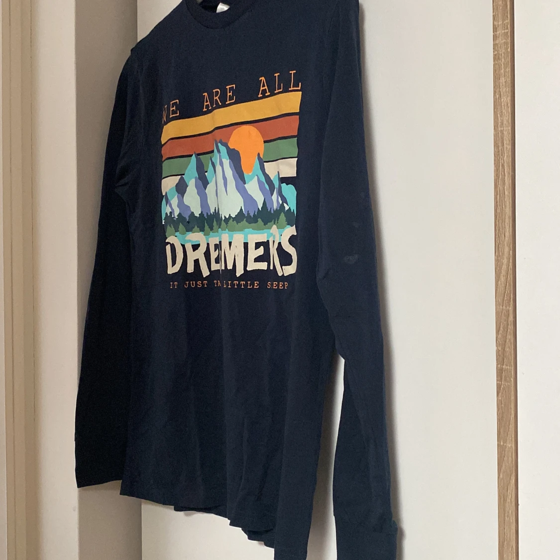 Mörkblå långärmad tröja H&M Dreamers