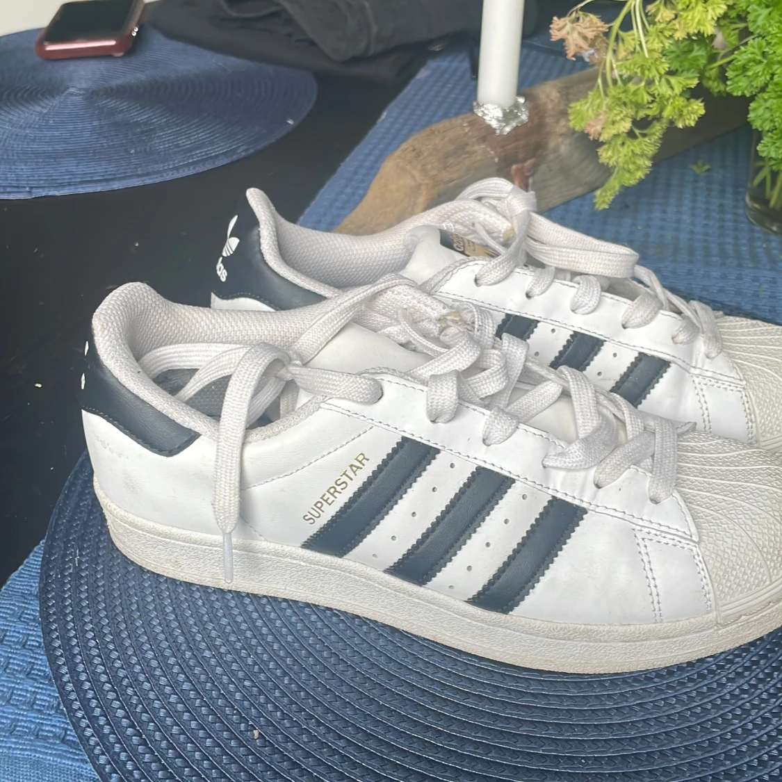 Adidas Superstar vita sneakers strl 38 - 3