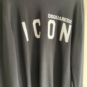 Svart långärmad tröja DSQUARED2 ICON - Dsquared 2 icon storlek xl 