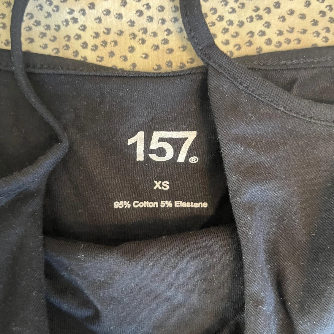 Svart linnetopp från 157, XS - 1