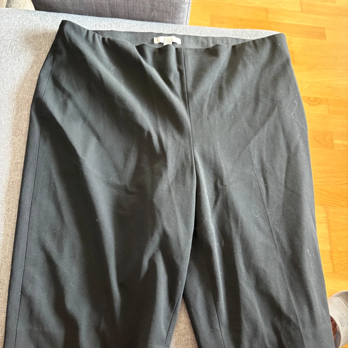 Svarta kostymbyxor från H&M XL - 1