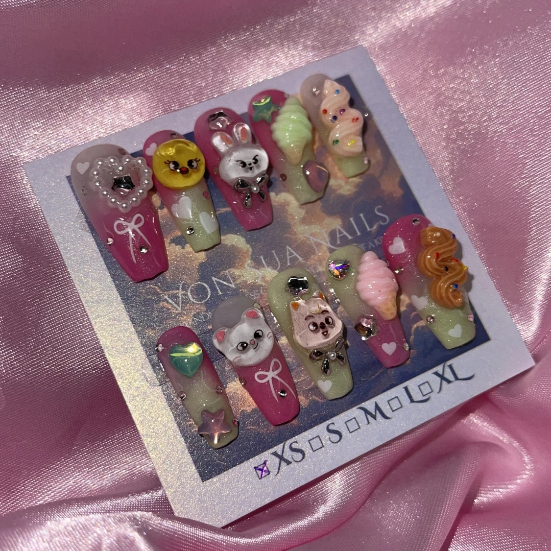 SKZ MelonPop (XS);Medium Square - 2