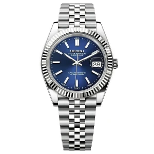 PREORDER - Seiko datejust mod - Förbeställ denna snygga Seiko datejust modden! Uppskattad leverans tid är ungefär 2 veckor. Ta chansen innan den blir såld! Om klockan: 36mm, rostfritt stål, nh35 automatisk urverk, datumvisare.