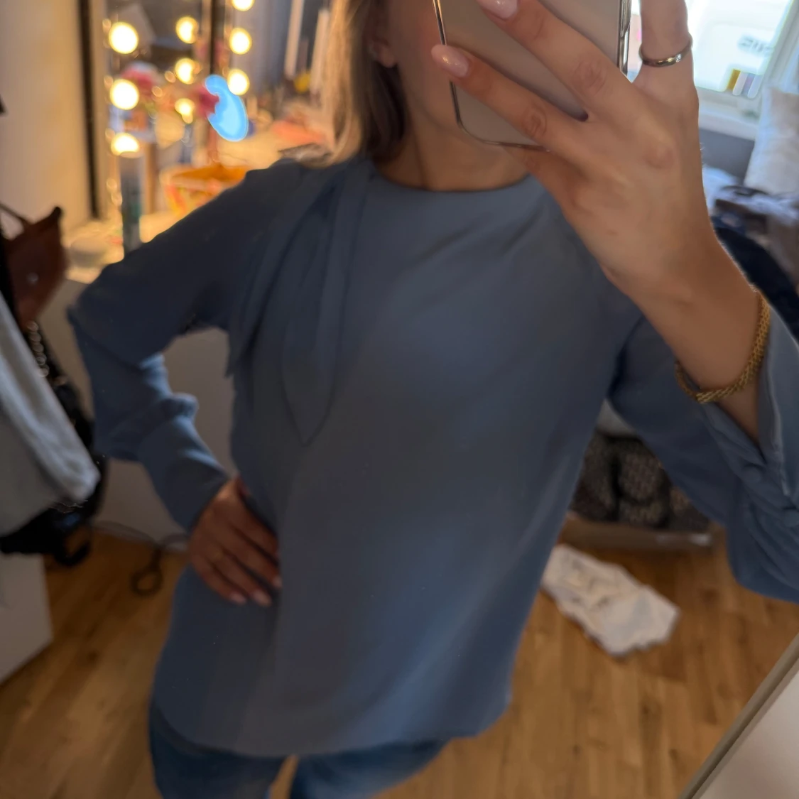 Blå blus - 2
